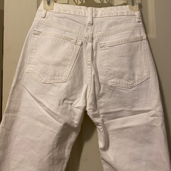 Zara Straight Leg High Rise Jeans - Picture 9 of 9